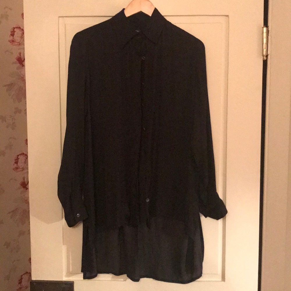 Black Elm By Matthildur Long Sleeve Button Down - image 1